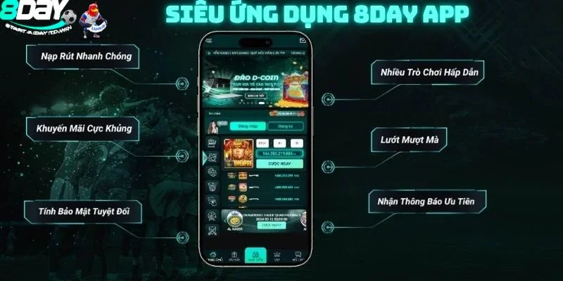Hướng dẫn cách 8DAY app qua hệ điều hành iOS. 